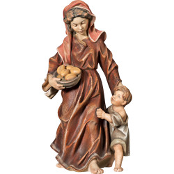 Pastora con niño